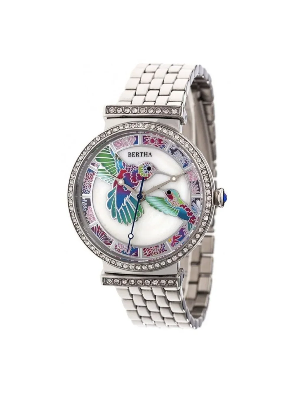 NWT Bertha Emily Crystal Ladies Watch